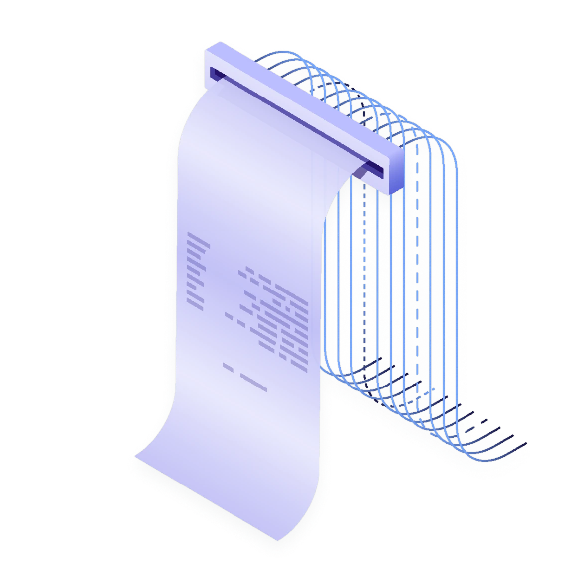 Illustration of one step drawdowns